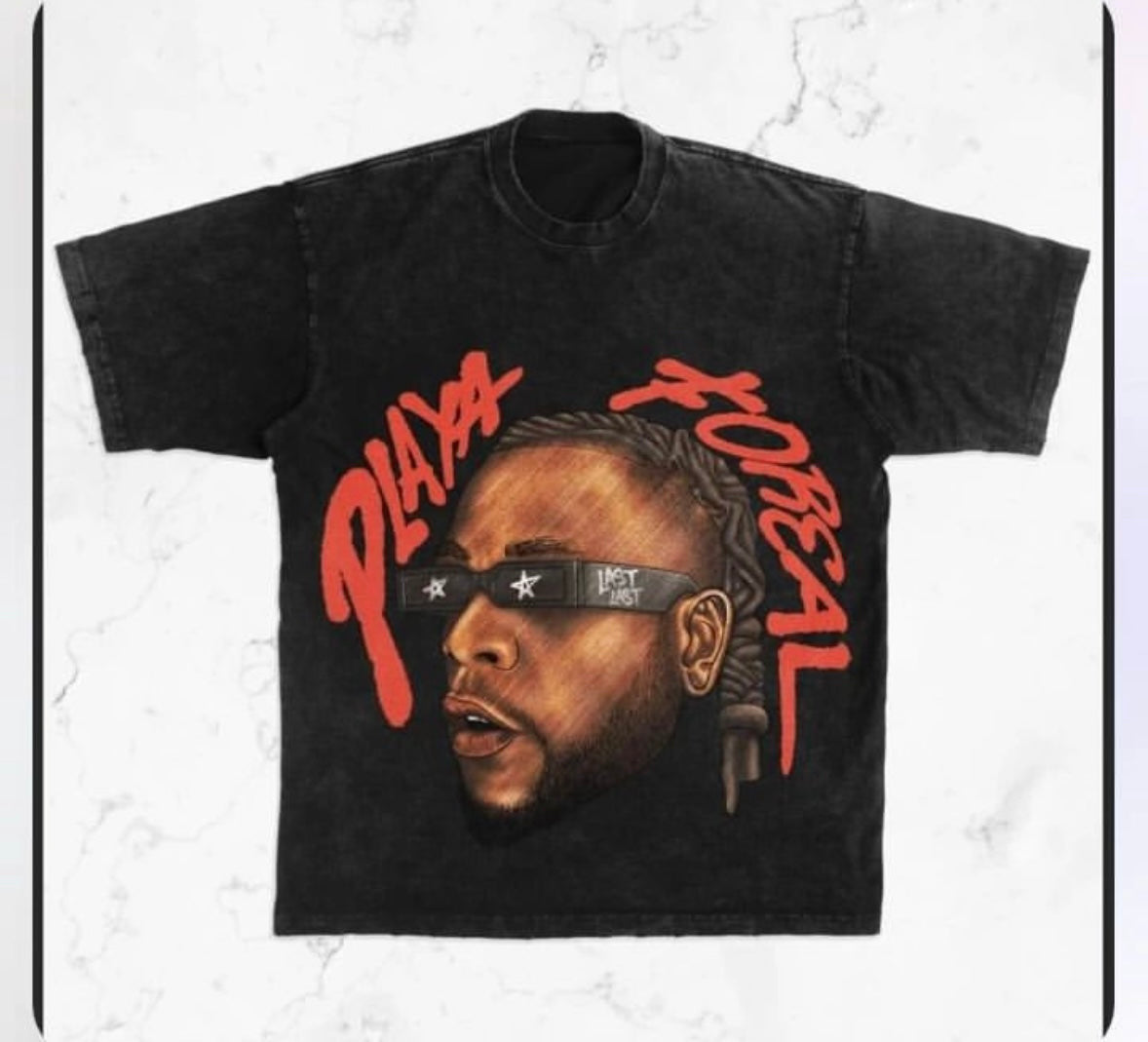 Burna boy playa shirt