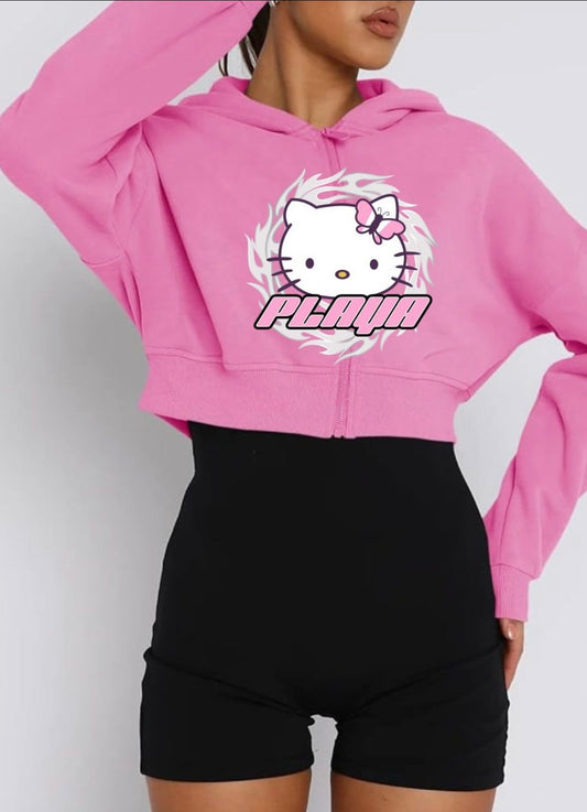 Zip up Hello Kitty Playa Hoodie